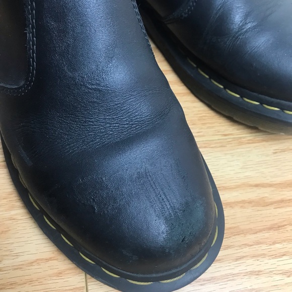 Dr Martens Chelsea Slip On Boots Air Wair Sz 8 - Picture 14 of 14